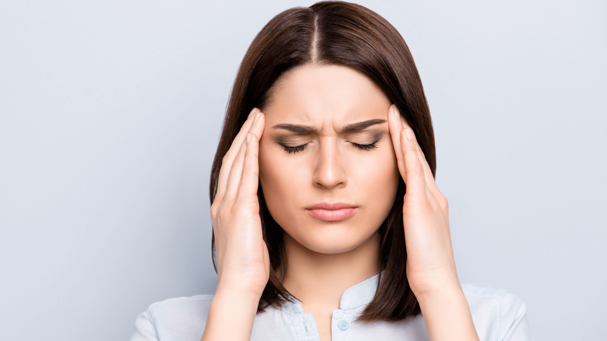 woman looking upset